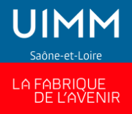 Logo UIMM Saône et Loire, la fabrique de l'avenir